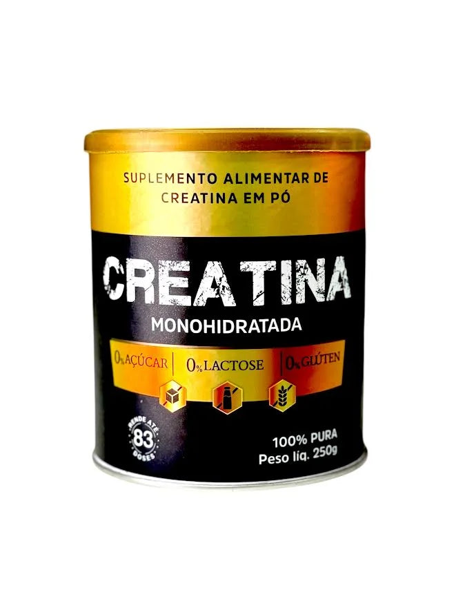 Creatina Monohidratada 100% Pura – 250 g LATA