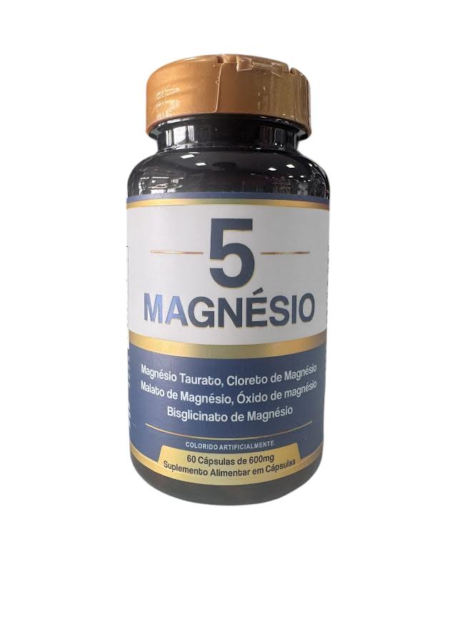5 magnesios dc suplementos 60 capsulas