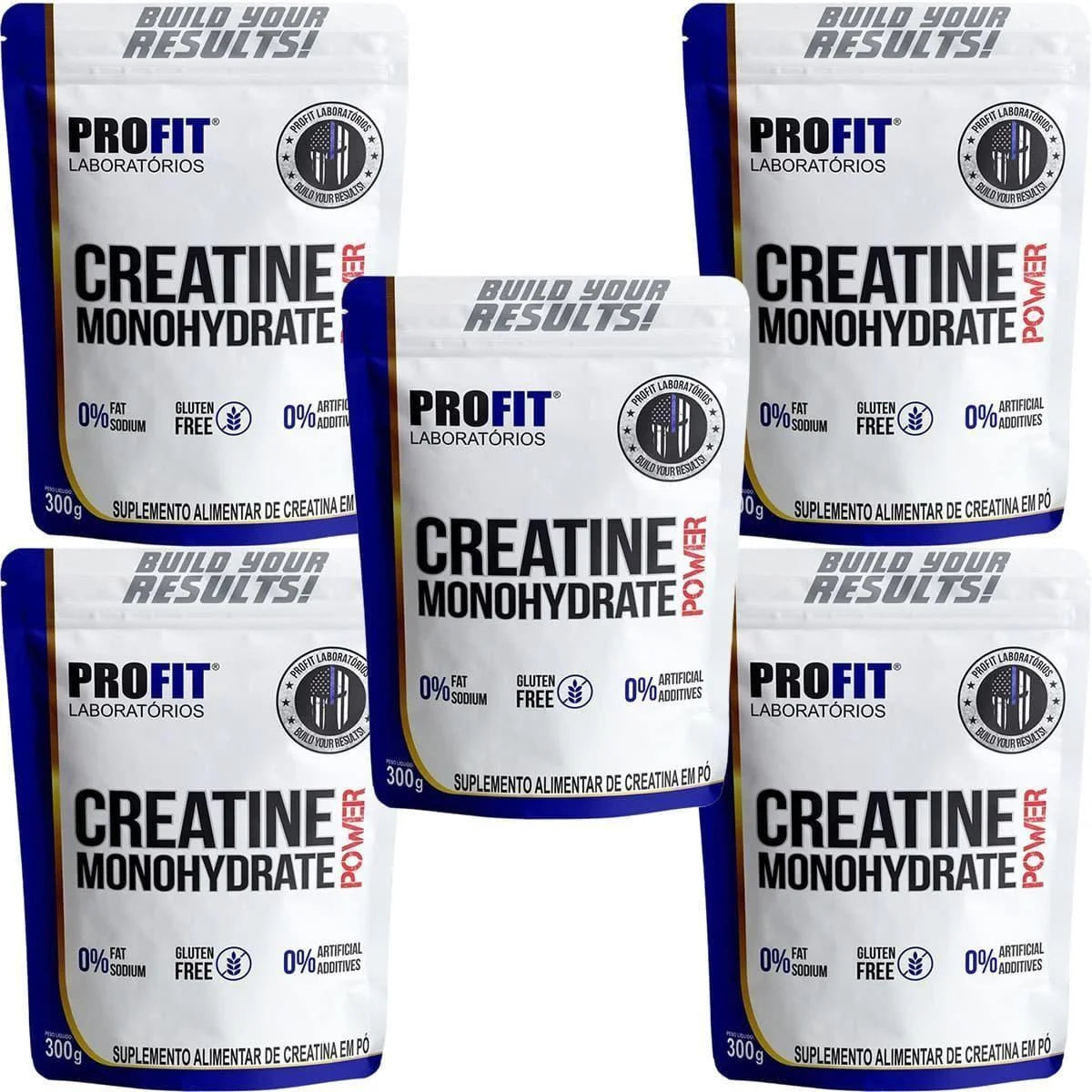 KIT X5 CREATINA POWER 300g PROFIT