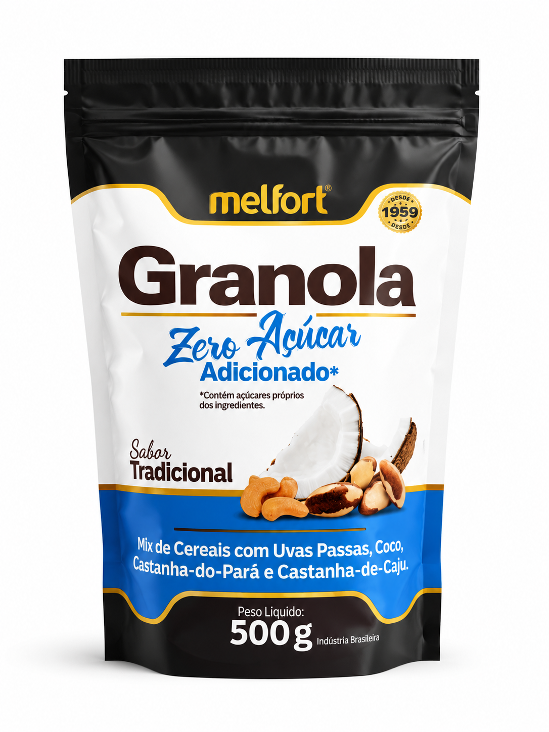 Granola zero azúcar