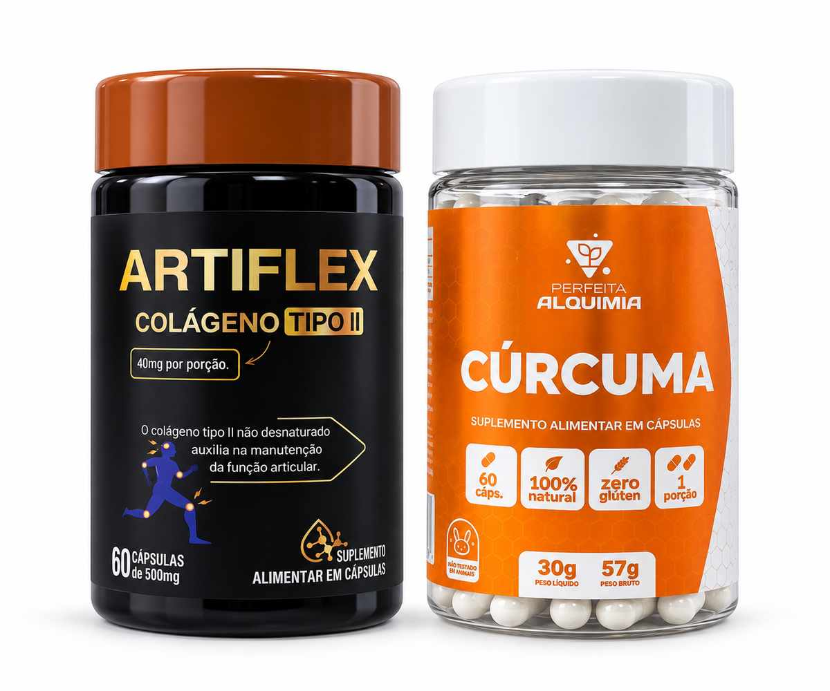 Colageno tipo ll + cúrcuma