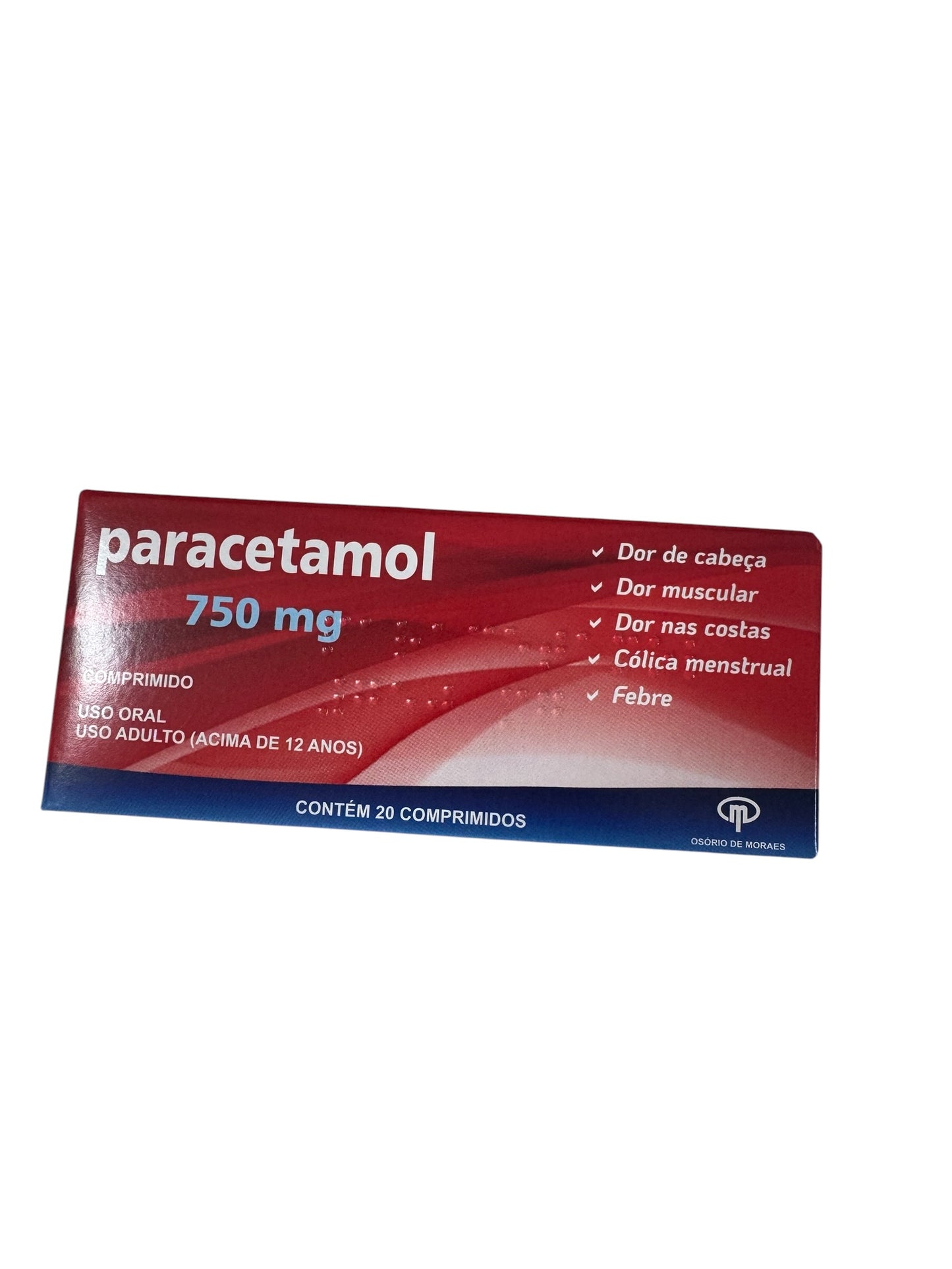 Paracetamol 750 mg – Analgésico y Antitérmico