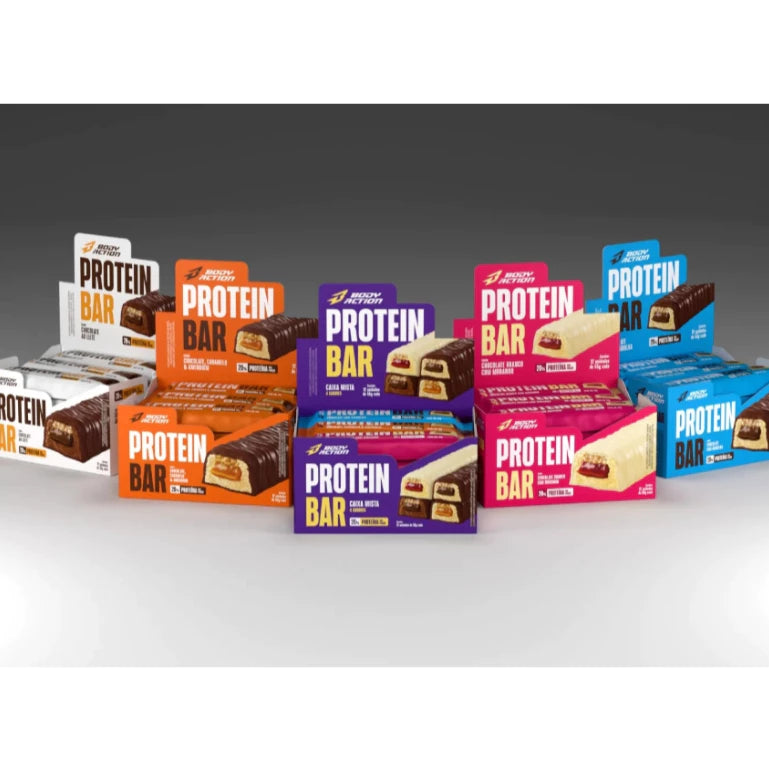 PROTEIN BAR BODYACTION barras proteicas