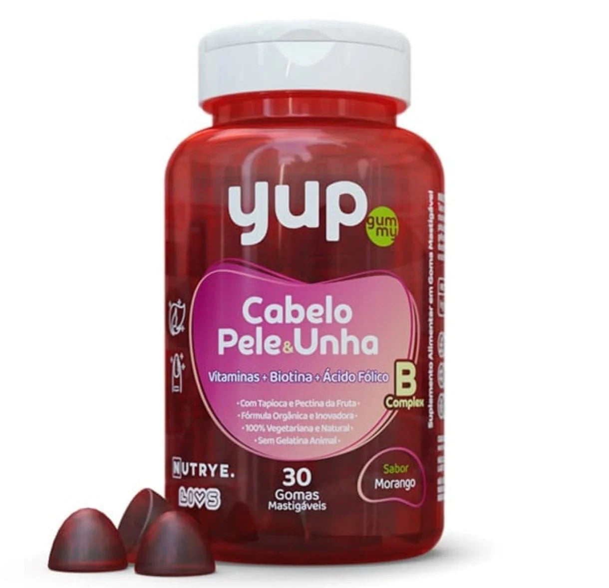 YUP Gummy – Cabello, Piel y Uñas