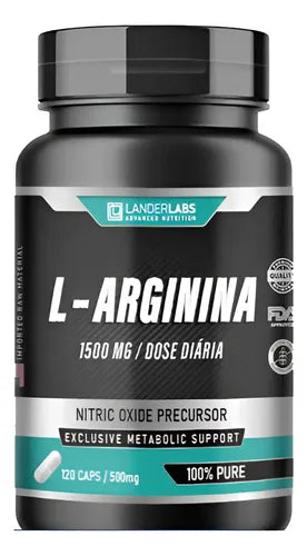 L-Arginina 120 capsulas