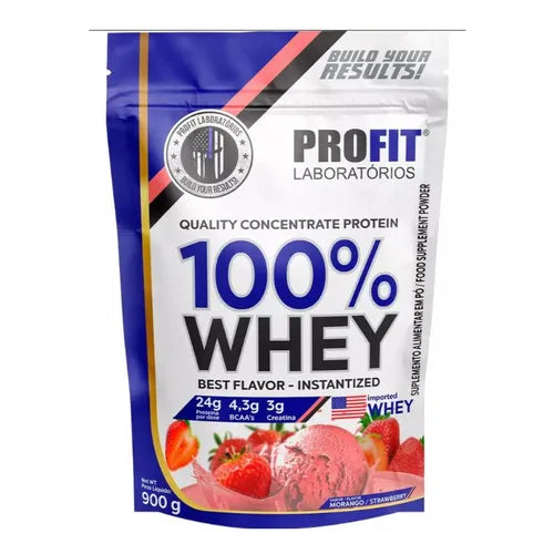 WHEY 100% REFIL PROFIT 900g