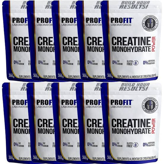 KIT X10 CREATINA POWER 300g