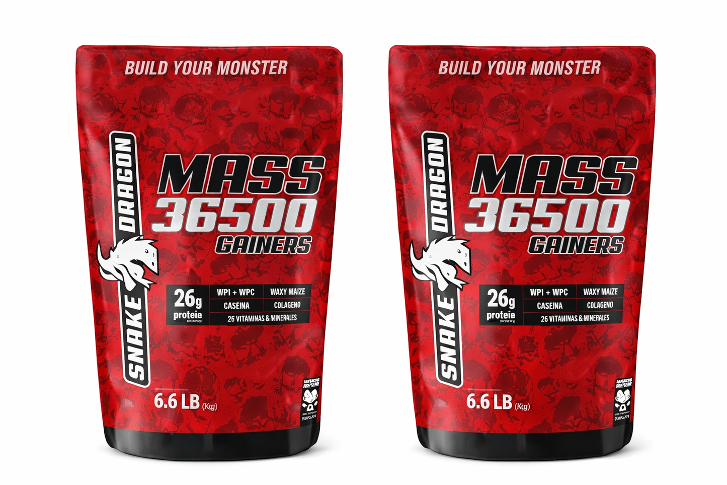 Kit x2 mass 36500 gainers promocion