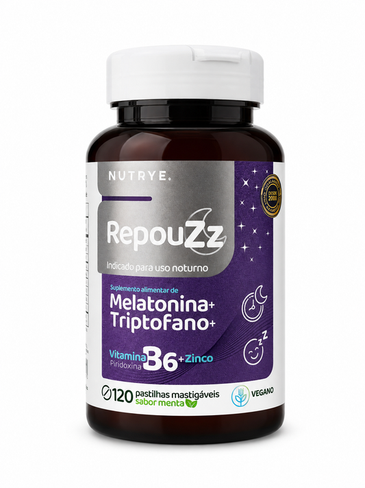 Repouzz – Melatonina + Triptófano + Vitamina B6 + Zinc