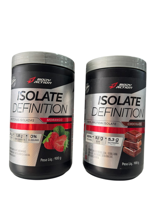 kit x 2  Isolate Definition – Proteína Aislada | Body Action