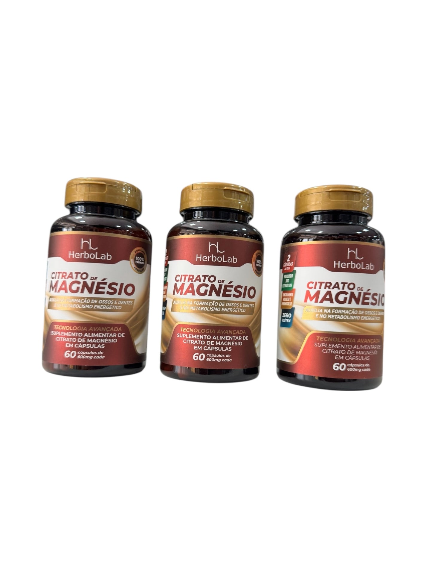 KIT X3 CITRATO DE MAGNESIO HERBOLAB