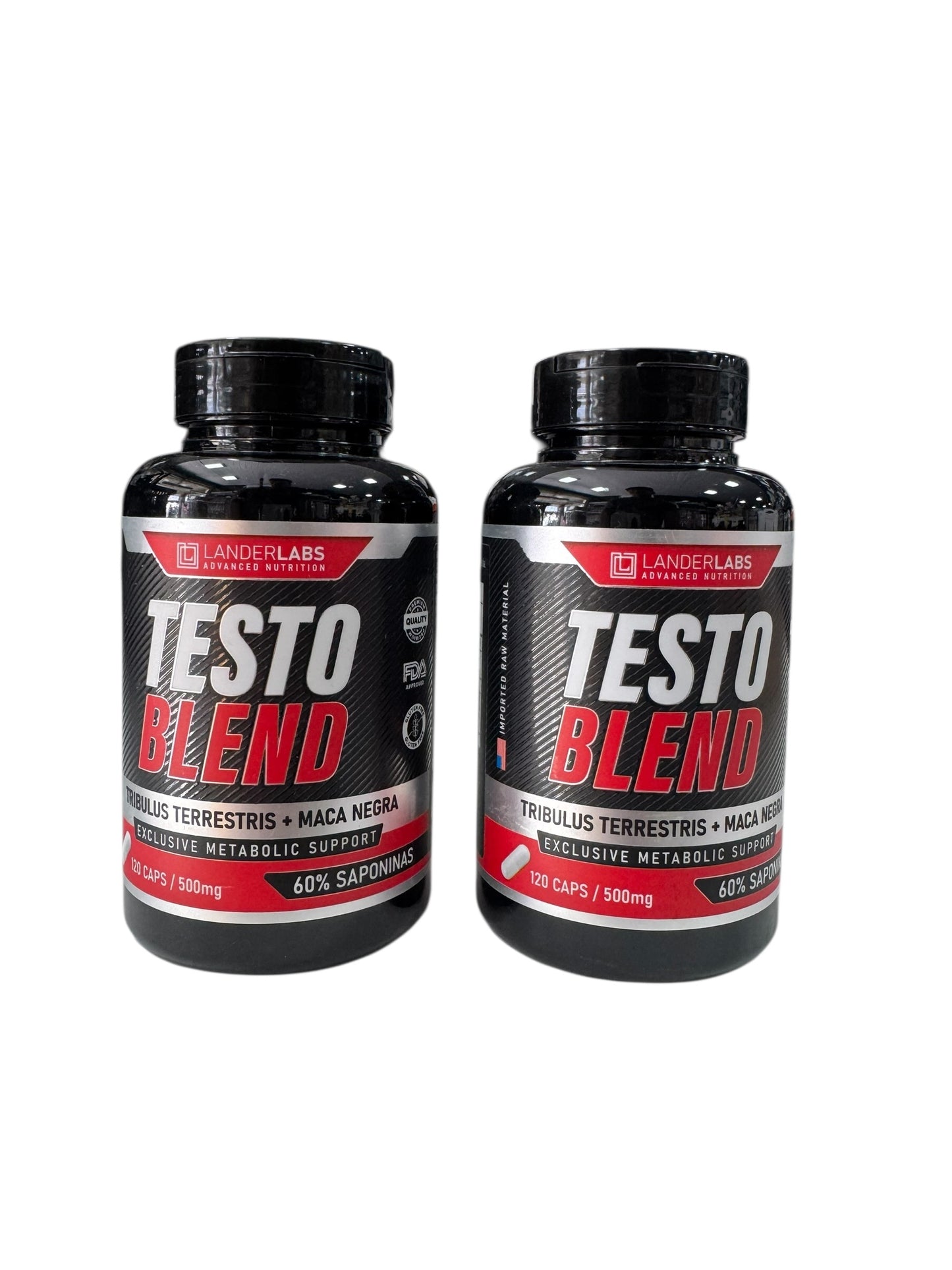 KIT X2 Testo Blend – Tribulus Terrestris + Maca Negra  ¡promoción!