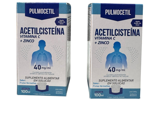 KIT X 2 Pulmocetil Acetilcisteína