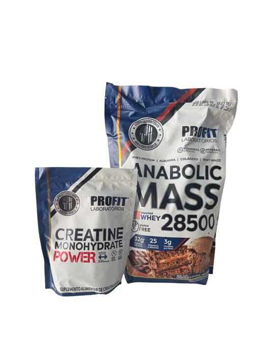 KIT ANABOLIC MASS 3kg + CREATINA POWER 300g